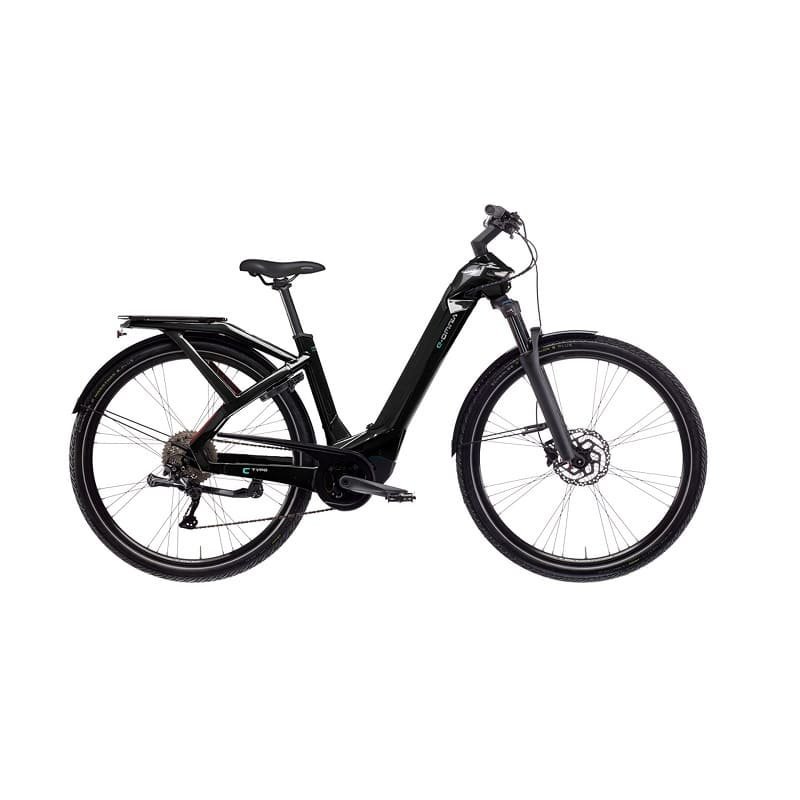 Vélo Urbain Électrique Bianchi e-Omnia C-Type Deore 10v Bas 500 Wh - Noir