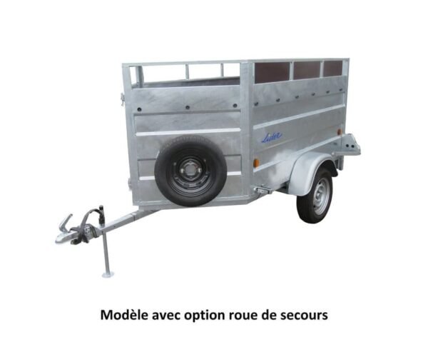 Remorque Robust Granada 32530 Lider 2.50 m - 500 kg - 1 essieu – Image 3