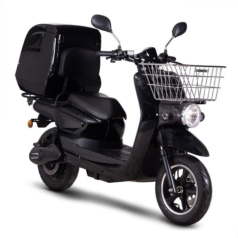 Scooter Electrique Rider Pro Cargo - Noir - 80 Km/h
