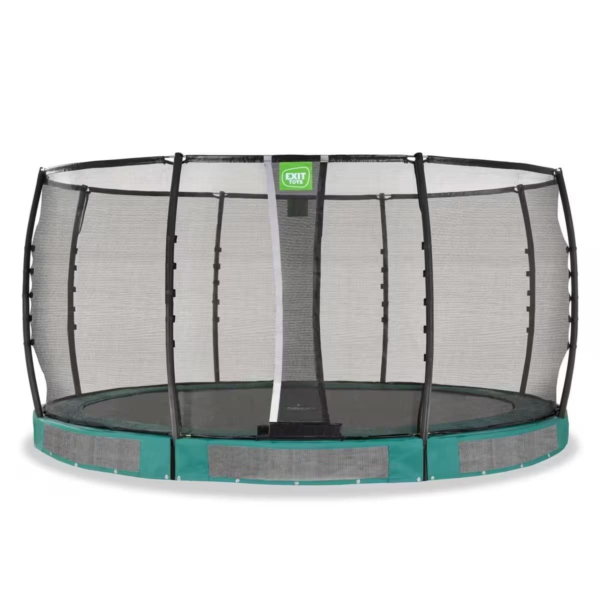 Trampoline enterré EXIT Allure Premium ø427cm - vert – Image 6