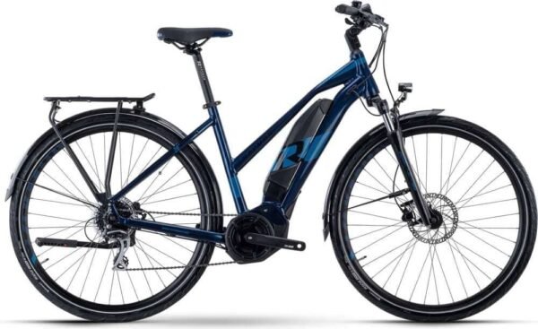 VTC Électrique R Raymon TourRay E 2.0 Tektro T350 8V 500 Wh 700 mm Bleu 2023 – Image 2