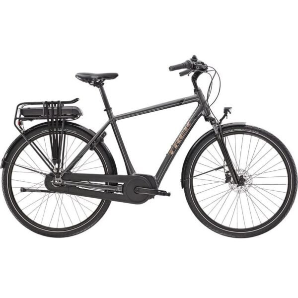 Vélo de Ville Électrique Trek District+ 1 Shimano Nexus 400 Wh Gris 2023