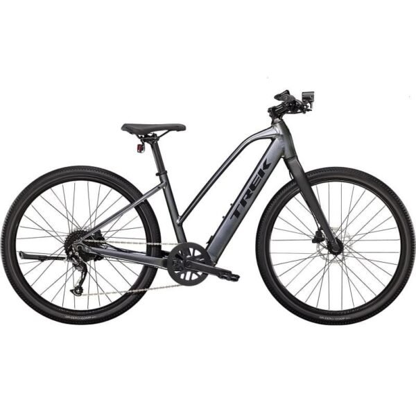 Vélo de Fitness Électrique Trek Dual Sport+ 2 Stagger Shimano Altus 9V 250 Wh 650 mm 2023 – Image 7