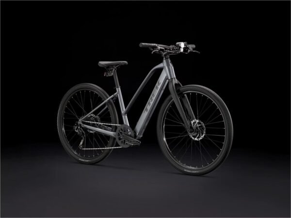 Vélo de Fitness Électrique Trek Dual Sport+ 2 Stagger Shimano Altus 9V 250 Wh 650 mm 2023 – Image 9
