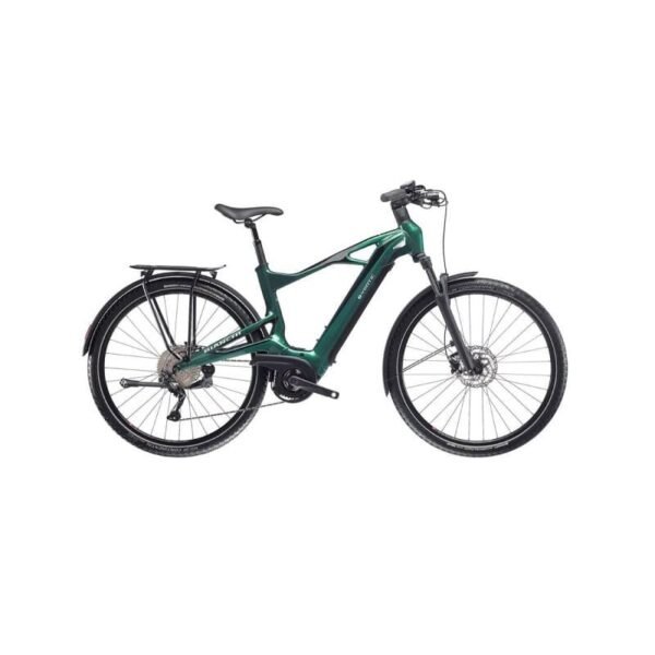 Vélo de Trekking Électrique BIANCHI E-Vertic T-Type X5 9v Diamant – Image 2