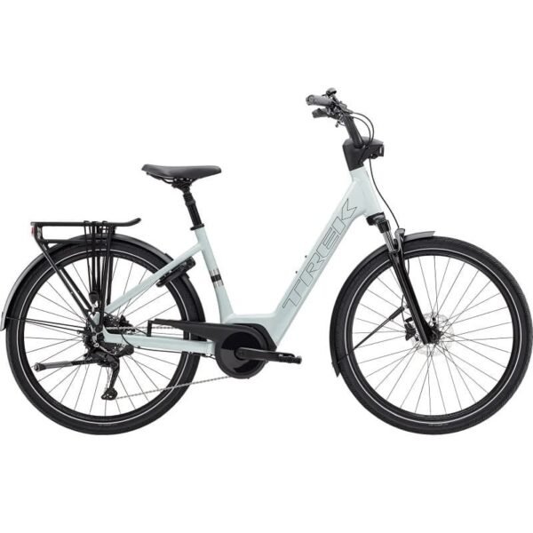 Vélo de Ville Électrique Trek Verve+ 2 Lowstep Gen.3 400wh Shimano Cues 9V Noir Gen.3 – Image 8